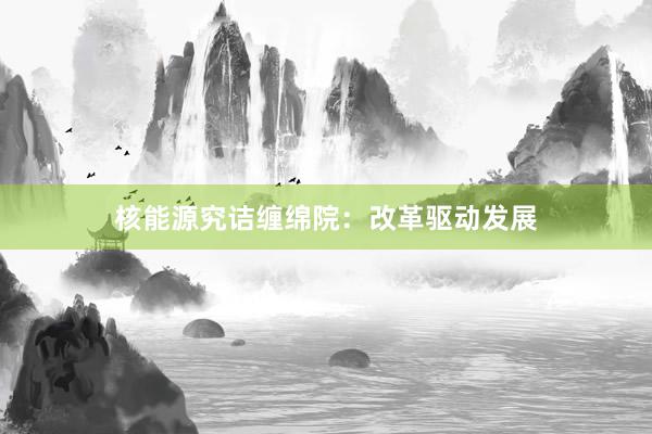核能源究诘缠绵院：改革驱动发展